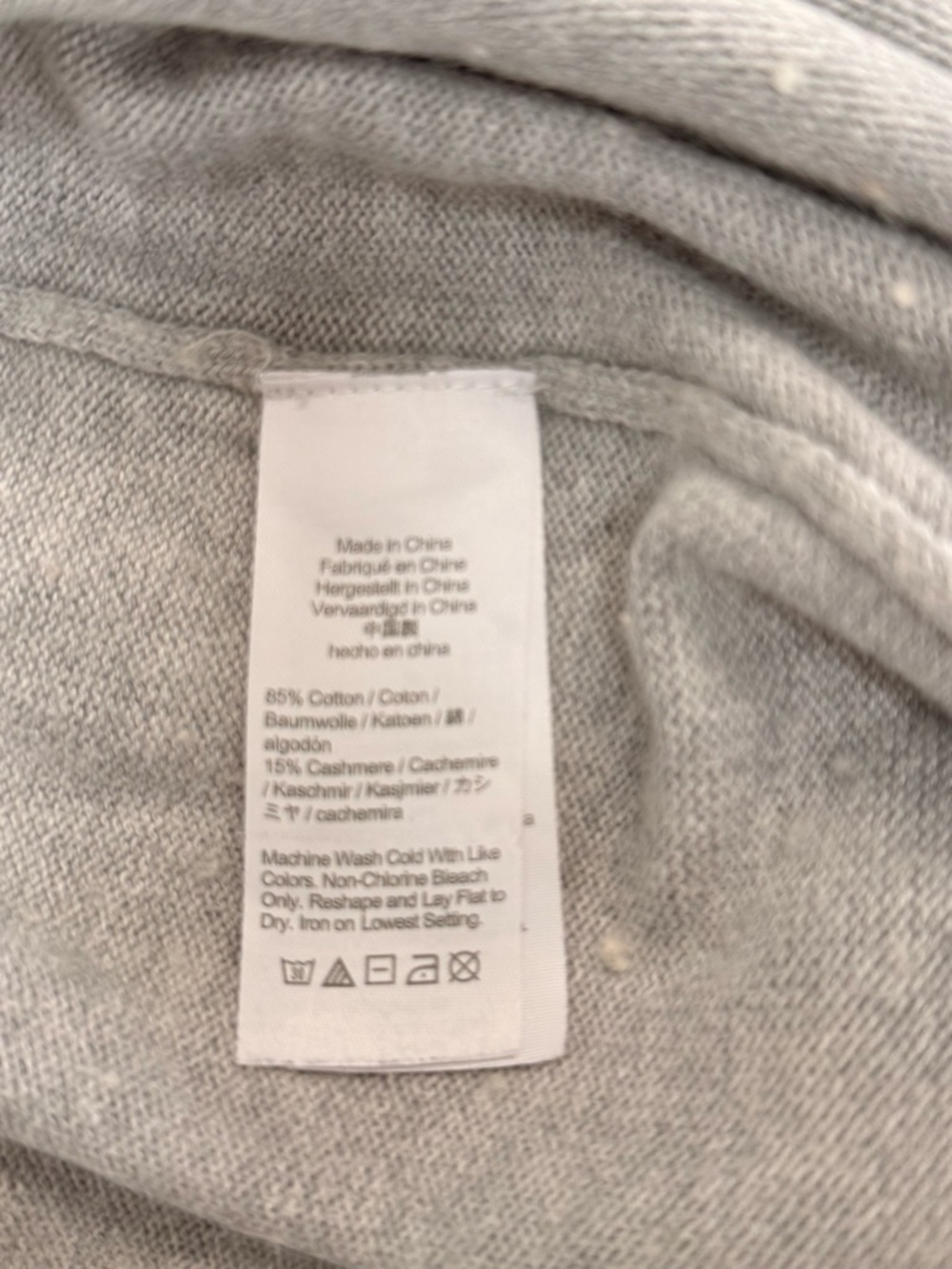 J. Crew cashmere Gray Knit Joggers - Picture 5 of 5